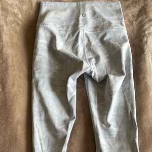 Lulu lemon Gray/white Camouflage Legging